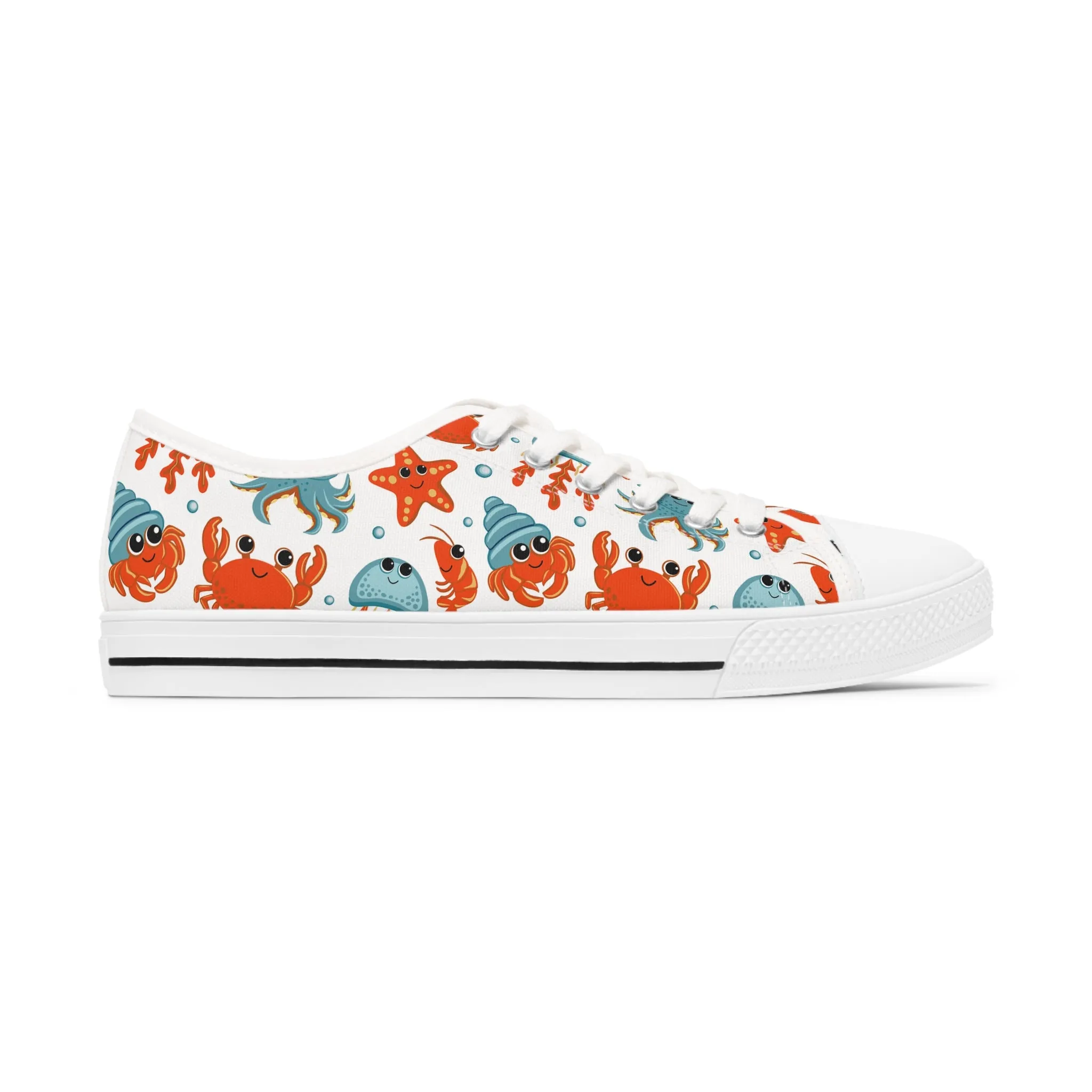 Hermit Crab Women's Low Top Sneakers