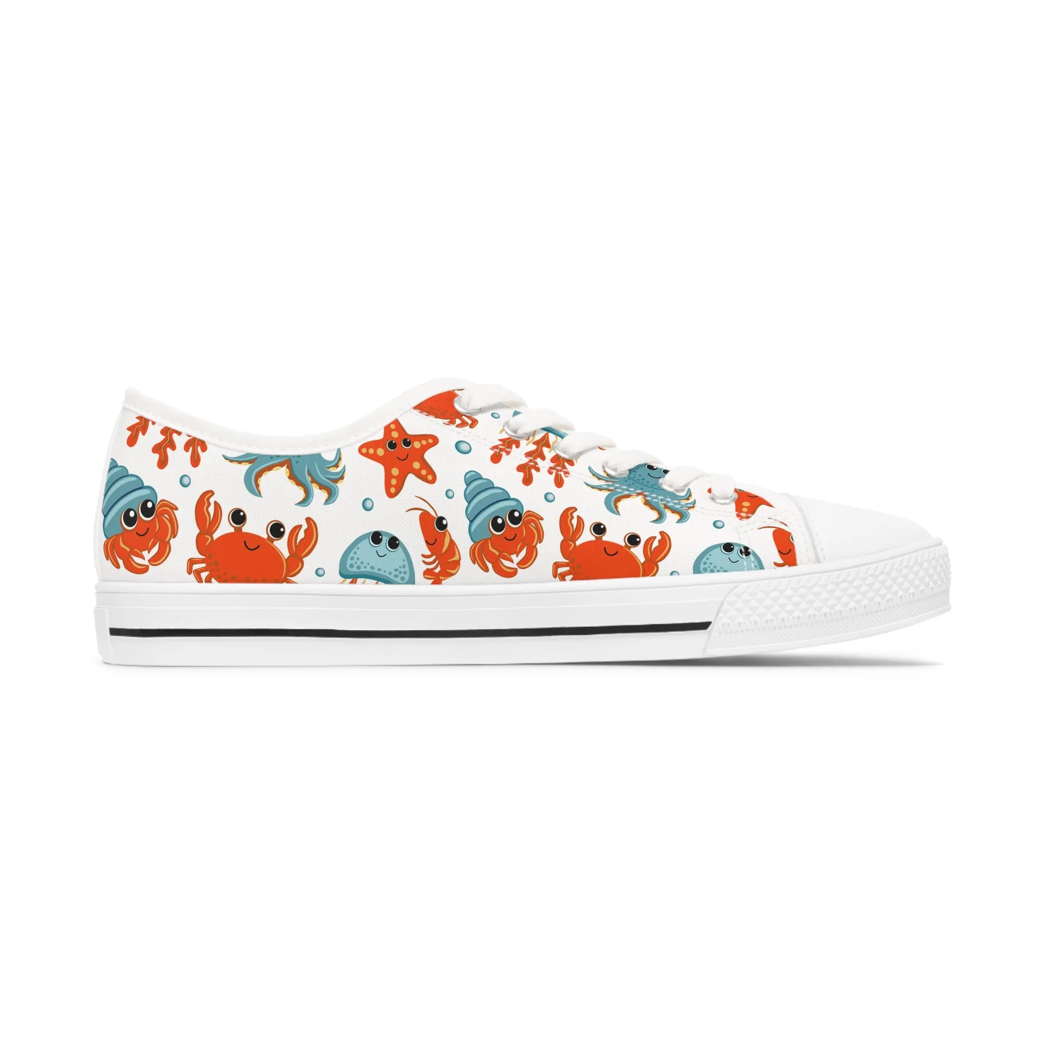 Hermit Crab Women's Low Top Sneakers