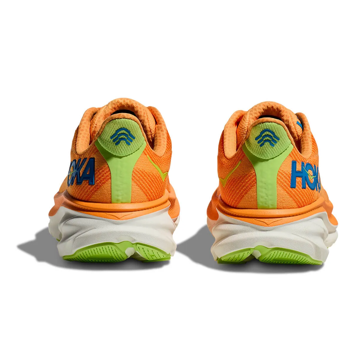 Hoka Clifton 9 Mens | Solar Flare / Lettuce