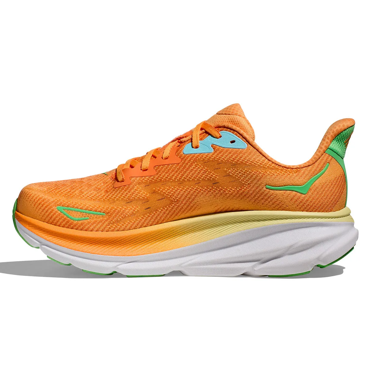 Hoka Clifton 9 Mens | Solar Flare / Sherbet