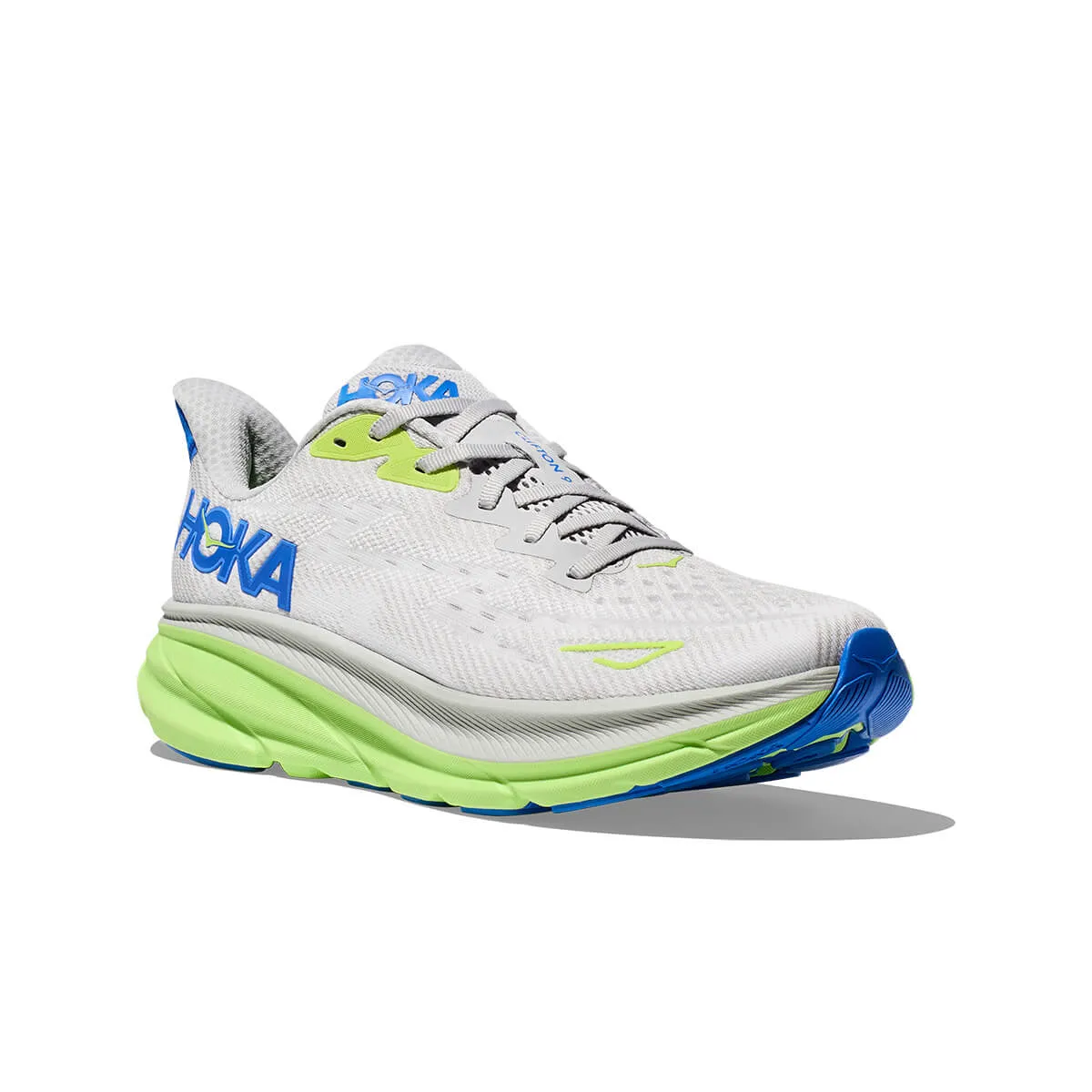 Hoka Clifton 9 Mens | Stardust / Electric Cobalt