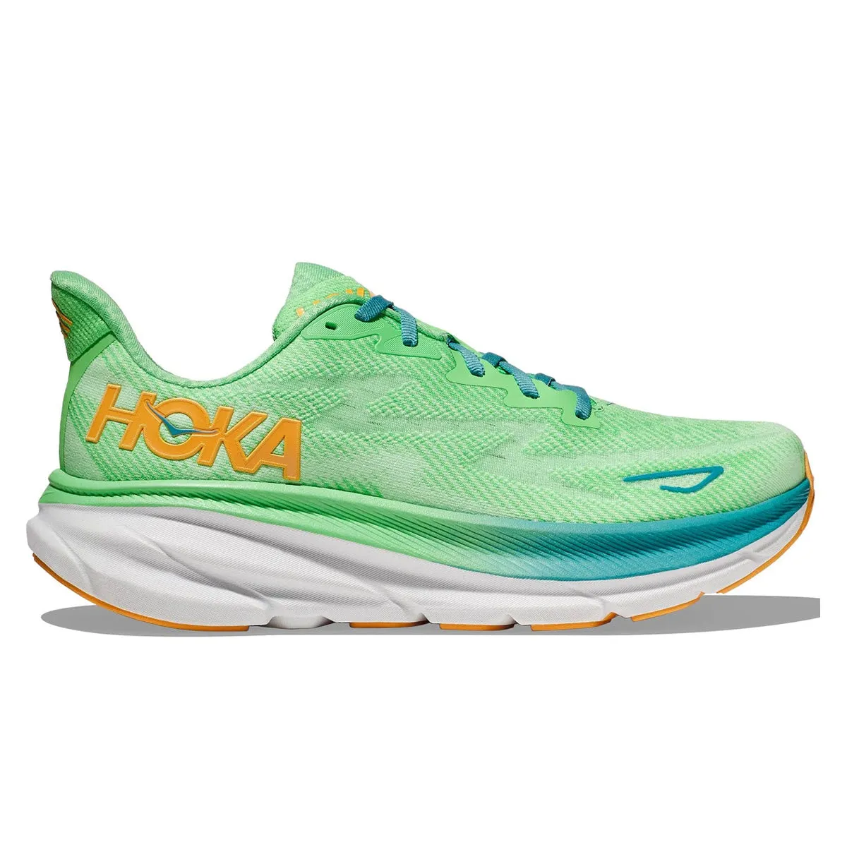 Hoka Clifton 9 Mens | Zest / Lime Glow