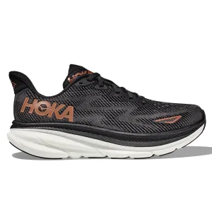 Hoka Clifton 9 Womens | Black / Copper