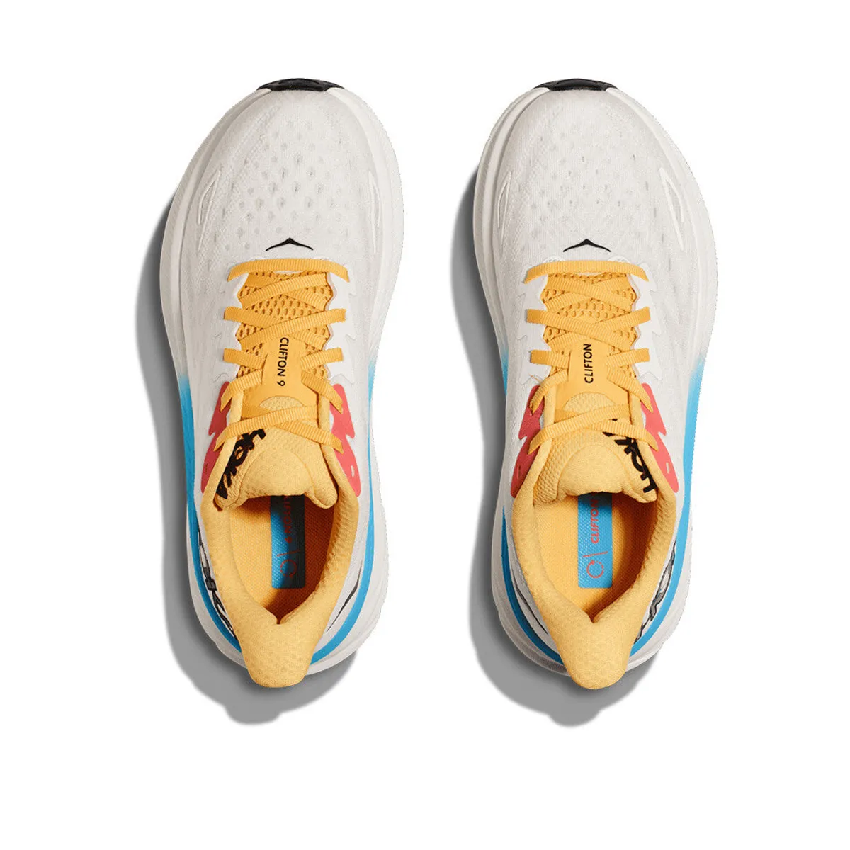 Hoka Clifton 9 Womens | Blanc De Blanc / Swim Day