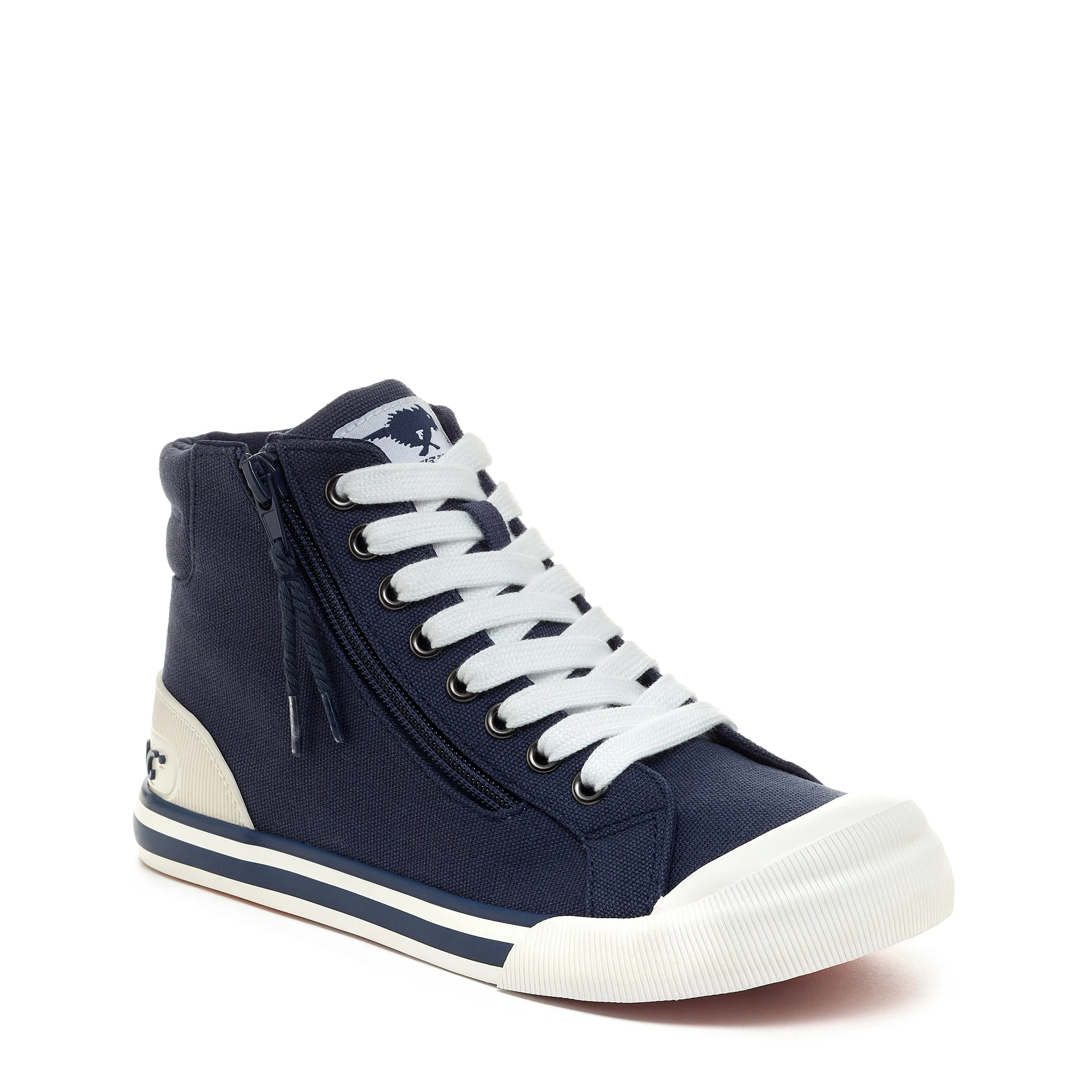 Jazzin Navy High Top Sneaker