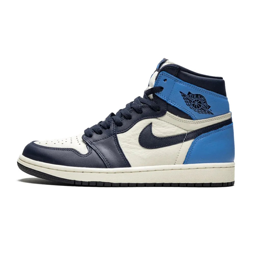 Jordan 1 Retro High Obsidian UNC