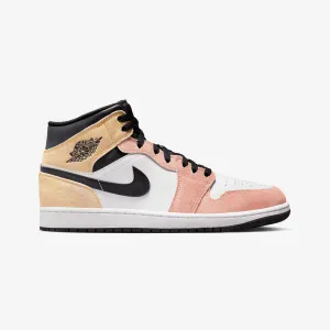 Jordan | AIR JORDAN 1 MID SE  { MAGIC EMBER/SUNDIAL-WHITE-BLACK