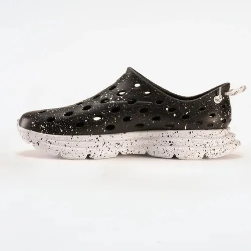 Kane Footwear Revive - Black AOP/White Speckle