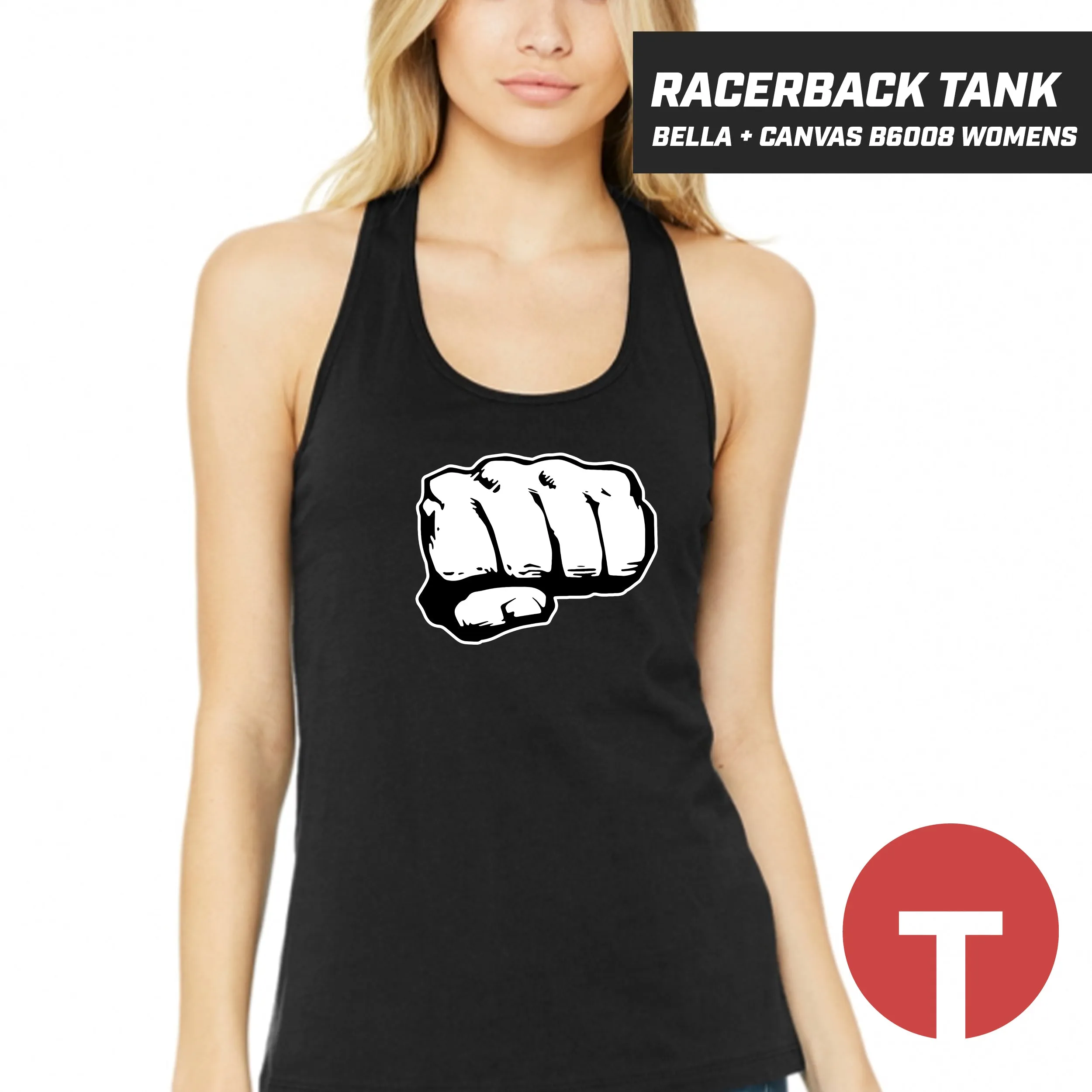 Knuckleheads - Bella   Canvas B6008 Women's Jersey Racerback Tank