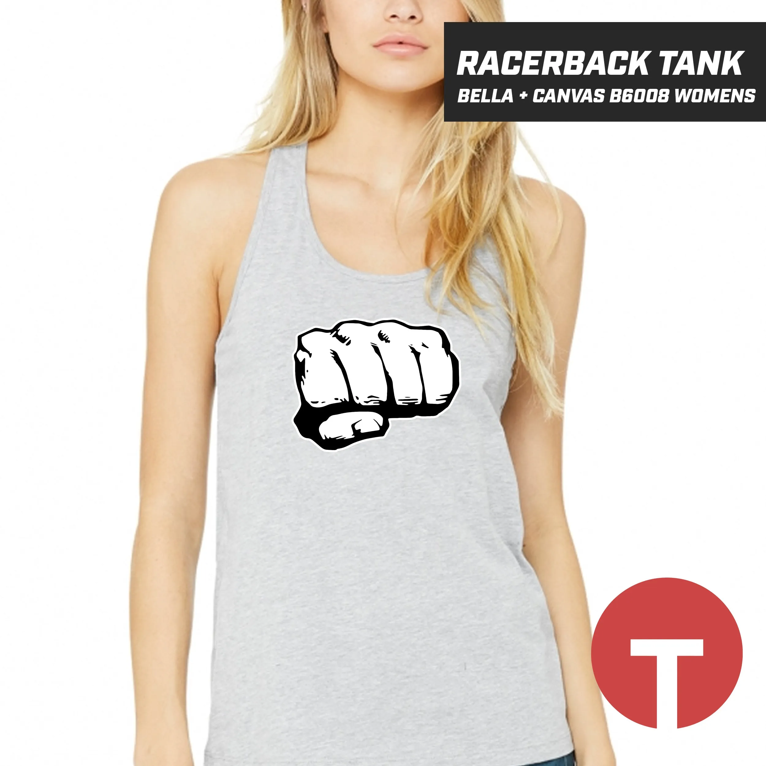 Knuckleheads - Bella   Canvas B6008 Women's Jersey Racerback Tank