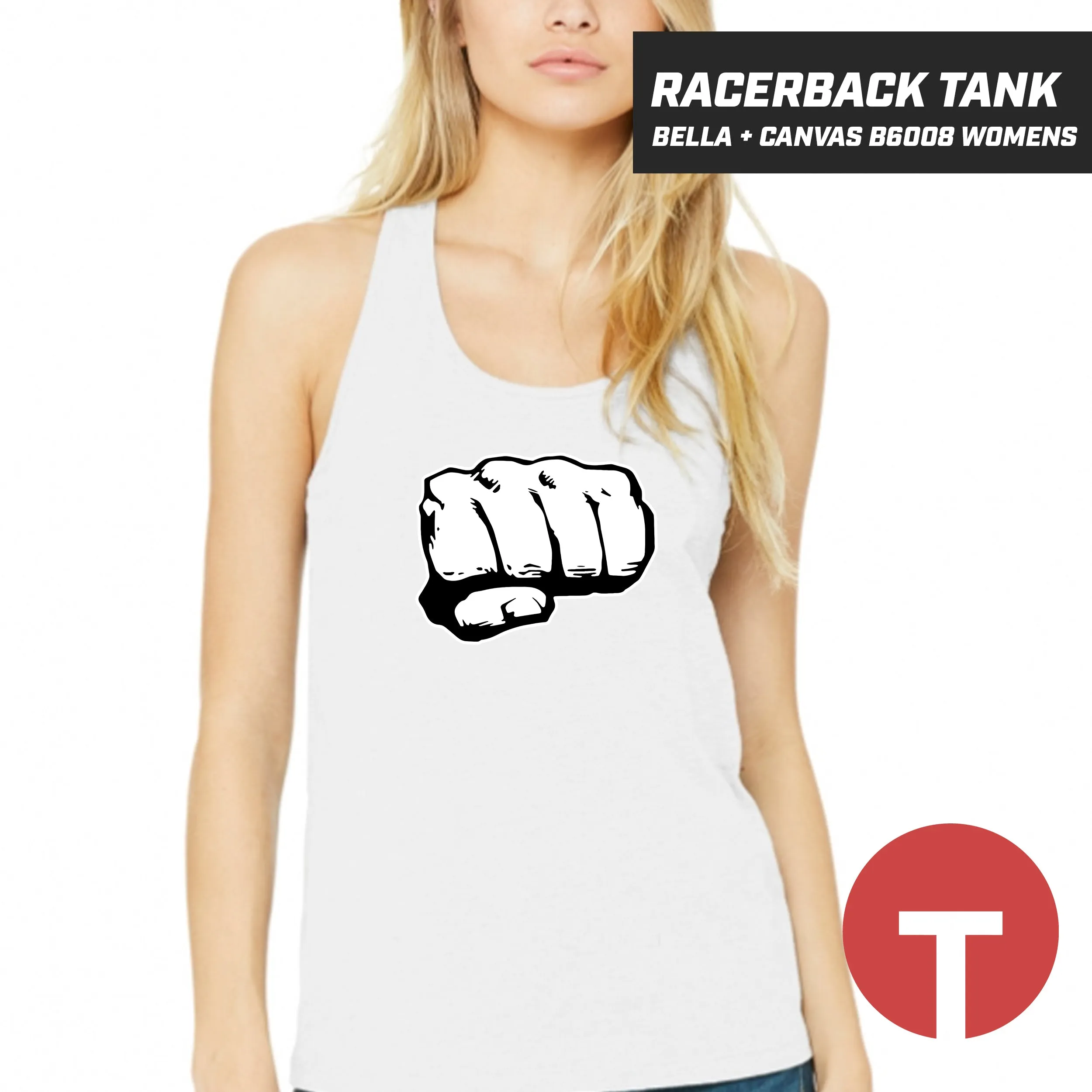 Knuckleheads - Bella   Canvas B6008 Women's Jersey Racerback Tank