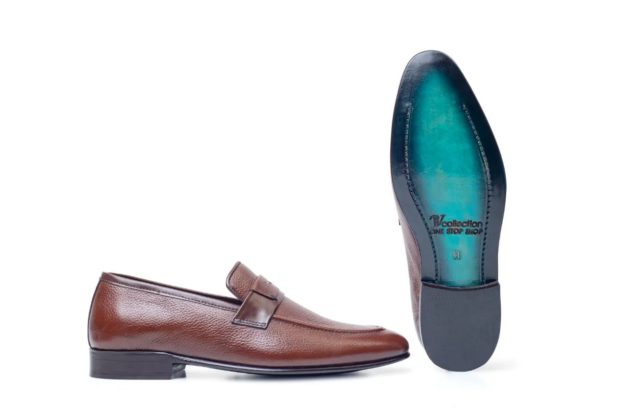 Leather Loafer Shoes -TnV Collection