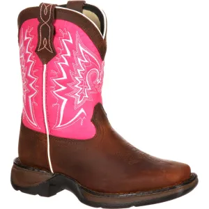 LIL' DURANGO® Big Kid Let Love Fly Western Boot