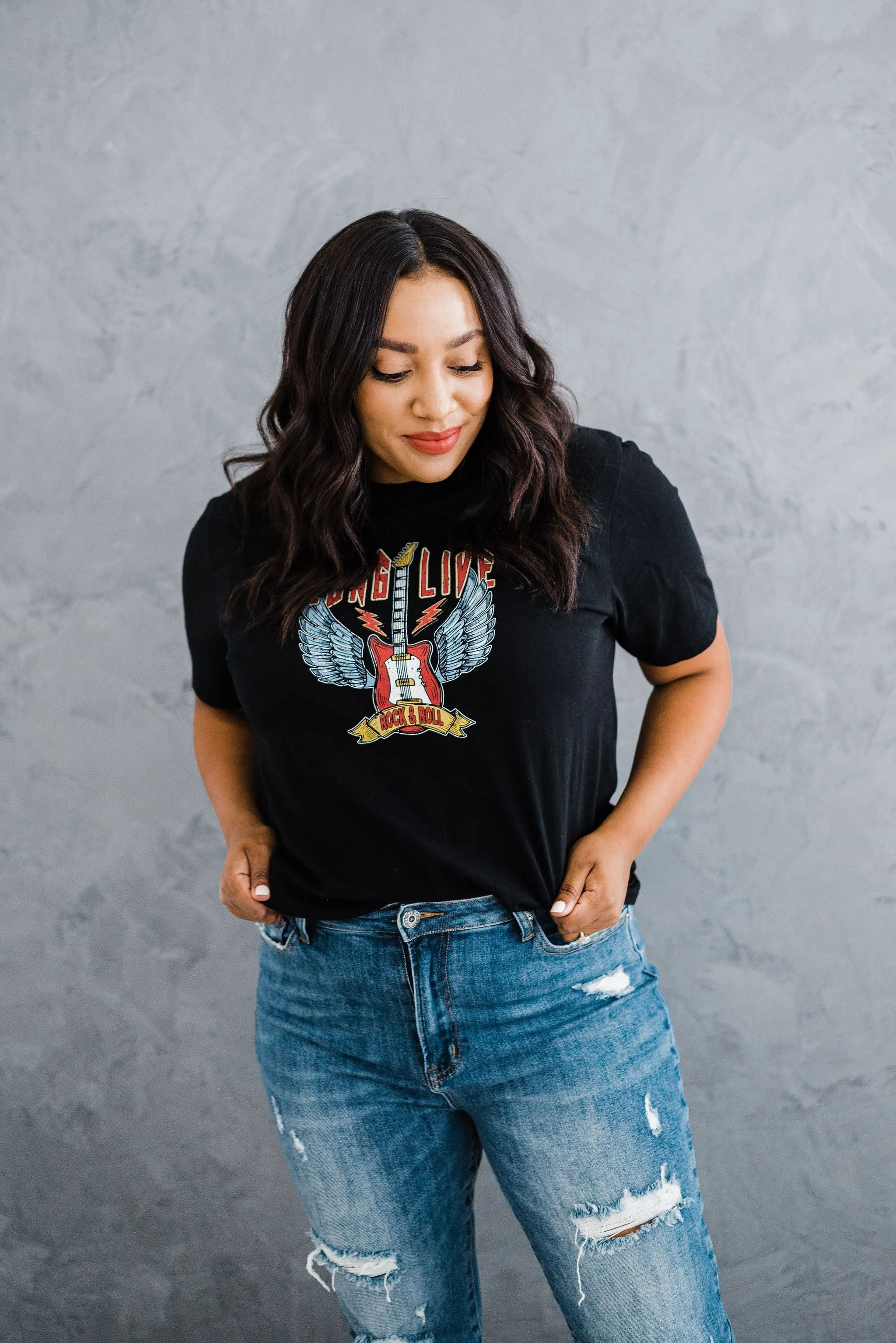 Long Live Rock N Roll Graphic Tee