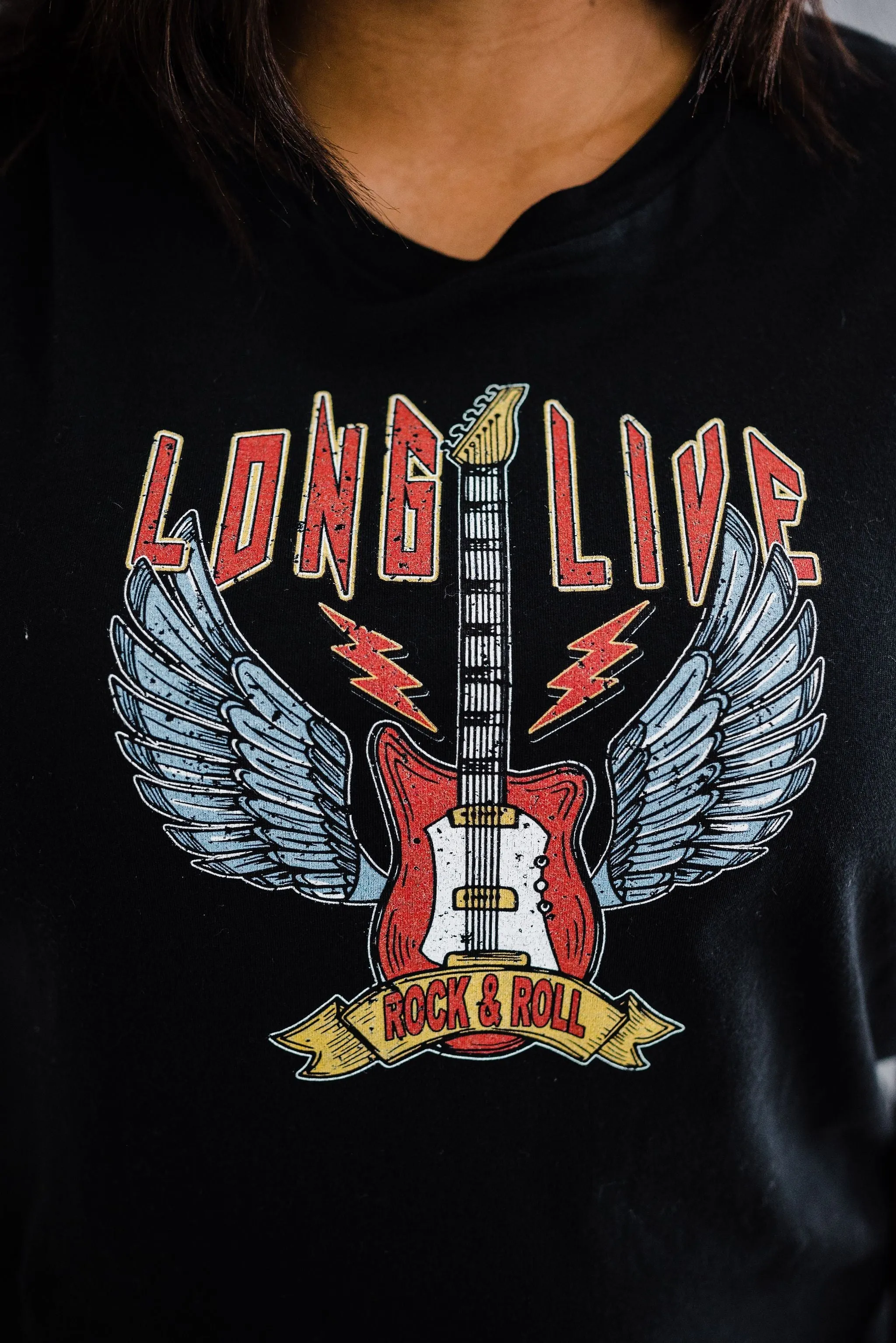 Long Live Rock N Roll Graphic Tee