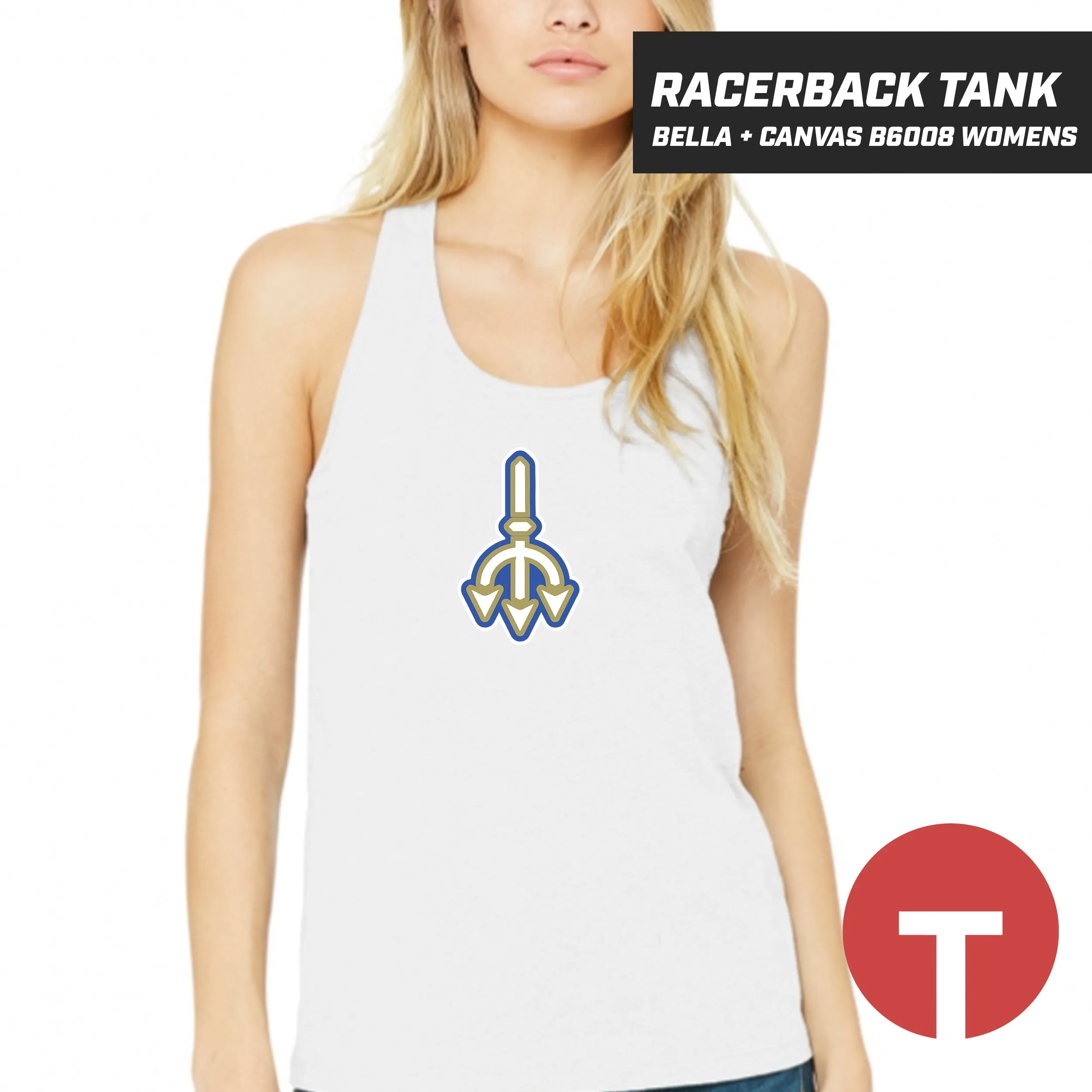 Machias American Legion - Bella   Canvas B6008 Women's Jersey Racerback Tank