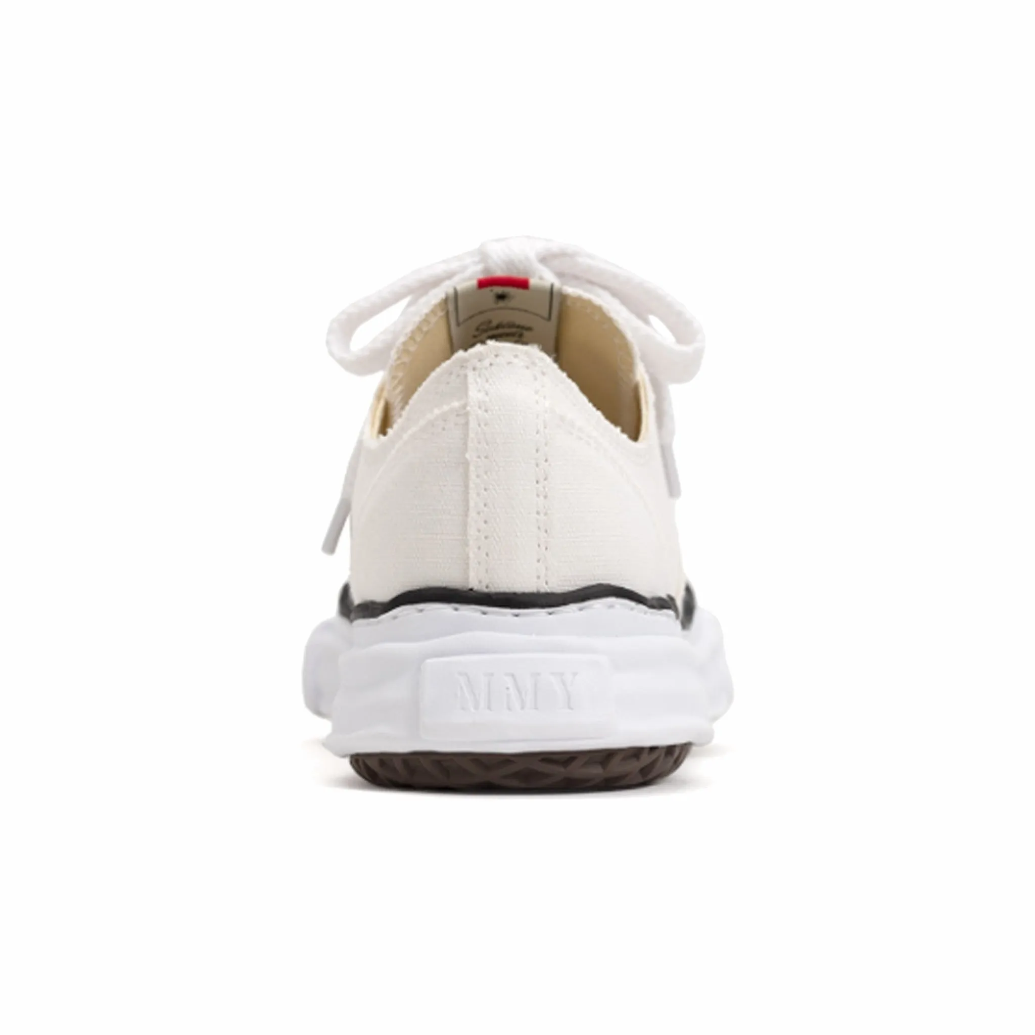 Maison MIHARA YASUHIRO "Peterson" OG Sole Canvas Low-Top Sneaker (White)