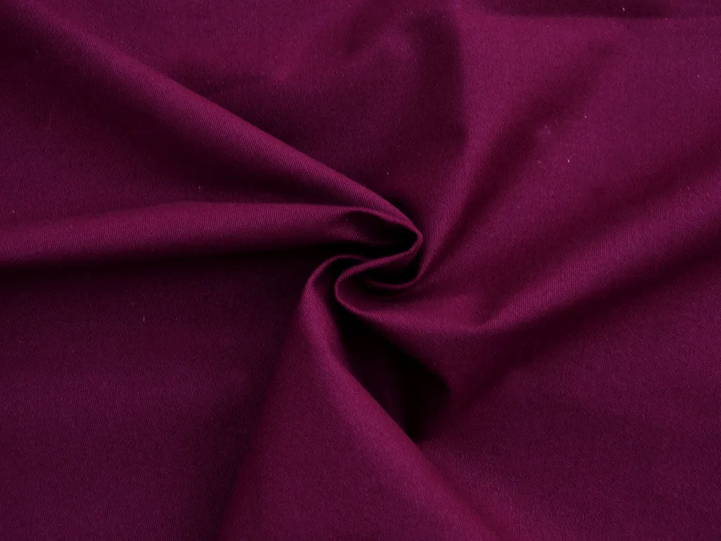 Marron Plain Heavy Cotton Canvas Fabric