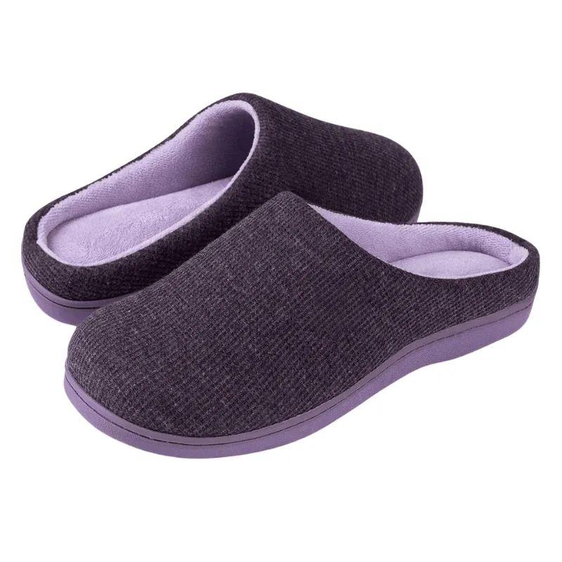 Memory Foam Orthopedic Slippers – Cushioned Support and Stability