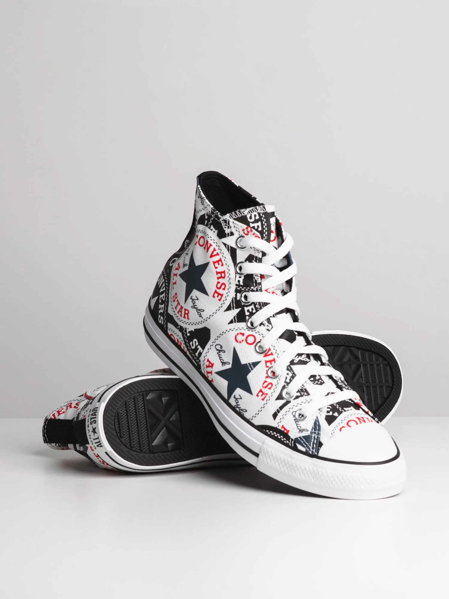 MENS CHUCK TAYLOR ALL-STARS CLASSIC LOGO PLAY HI SNEAKER - CLEARANCE