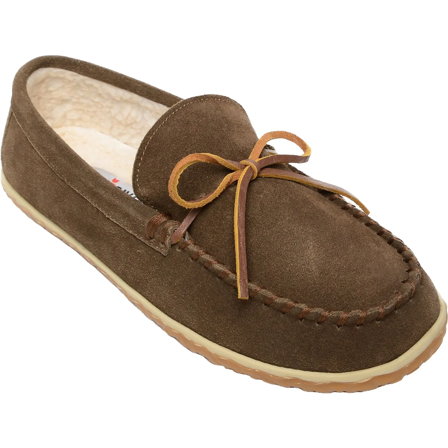 Men's Minnetonka Tomm Autumn Brown W/R Suede