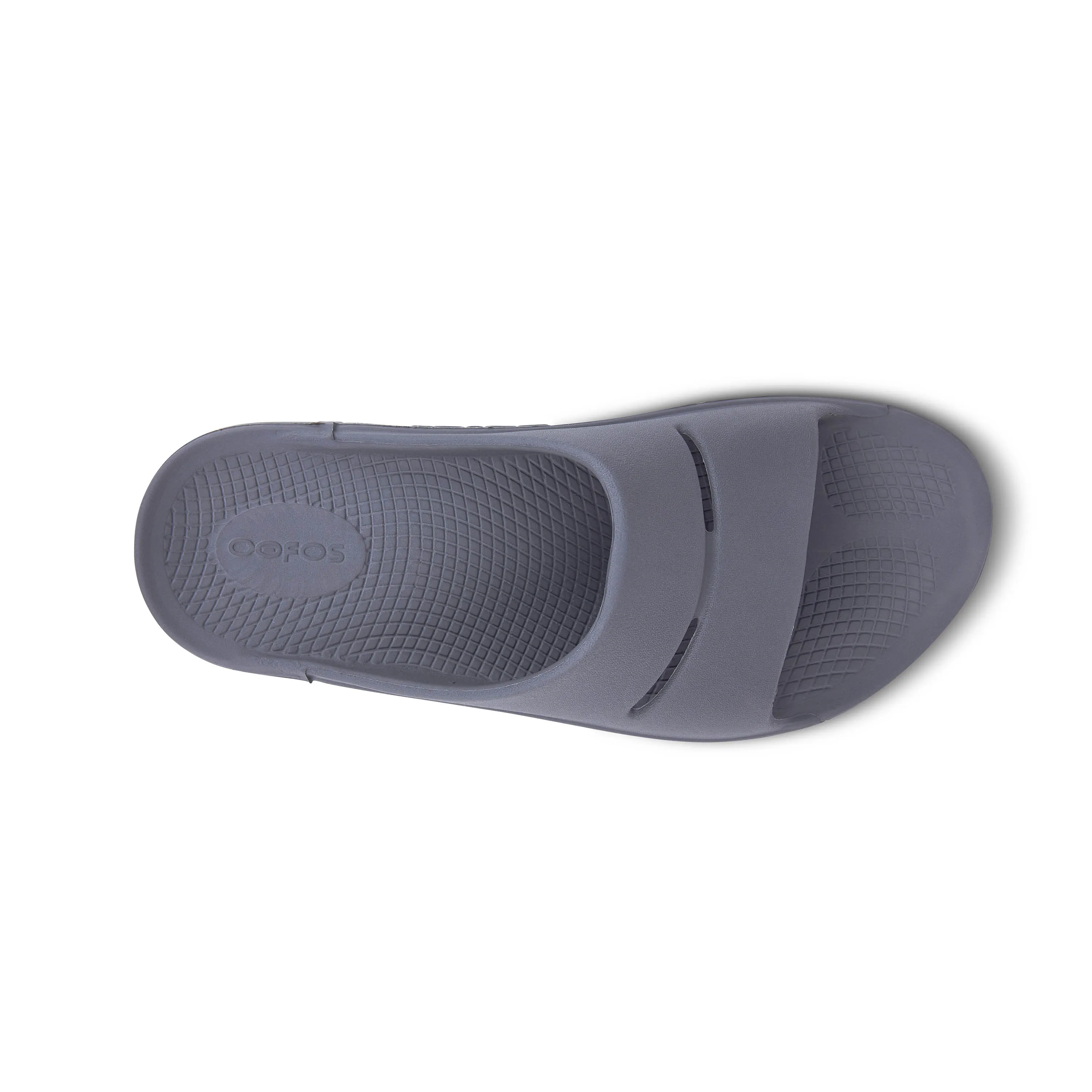 Men's Oofos OOahh Slide Color: Slate