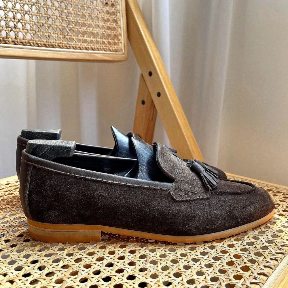 Men's Suede Tassel Loafer