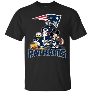 Mickey Mouse New England Patriots American Football Nfl Sports Shirt