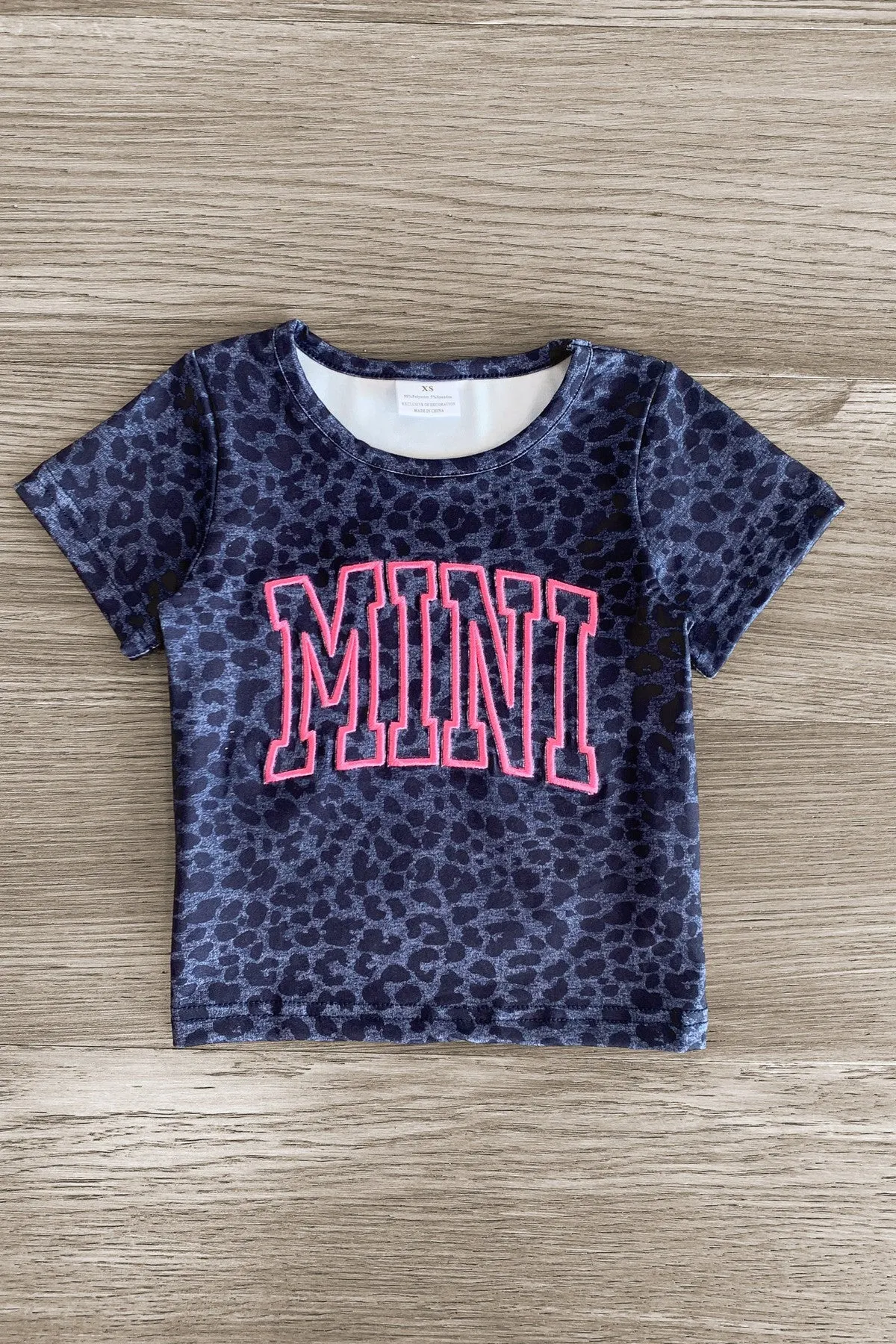 Mom & Me - "Mama & Mini" Navy Leopard Top