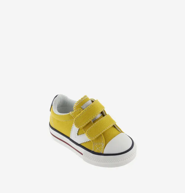 Mustard yellow tribu canvas sneakers