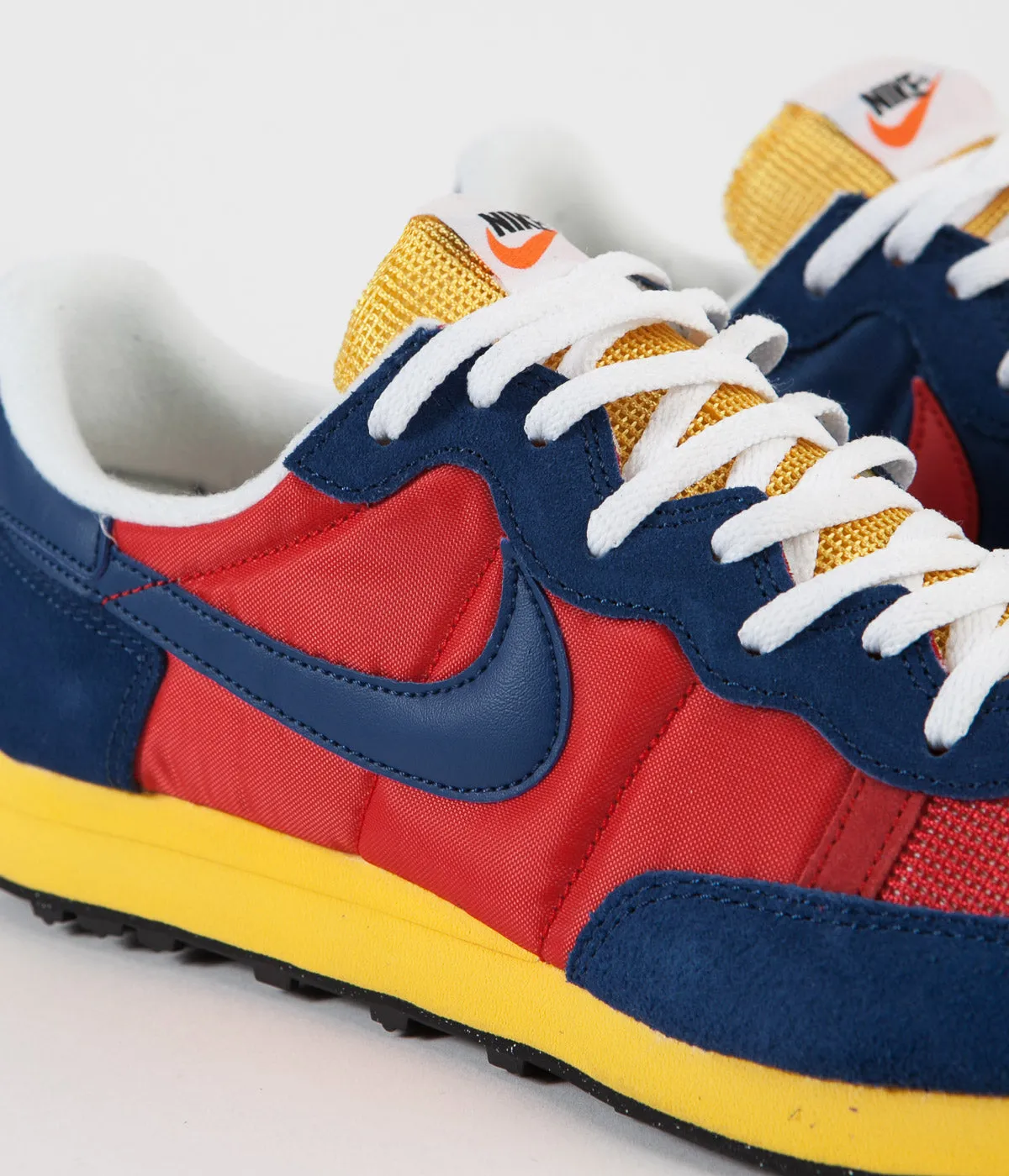 Nike Challenger OG Shoes - University Red / Coastal Blue - Solar Flare