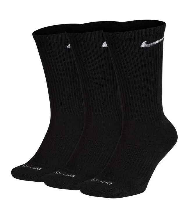 Nike Everyday Dri Fit Crew Sock Black