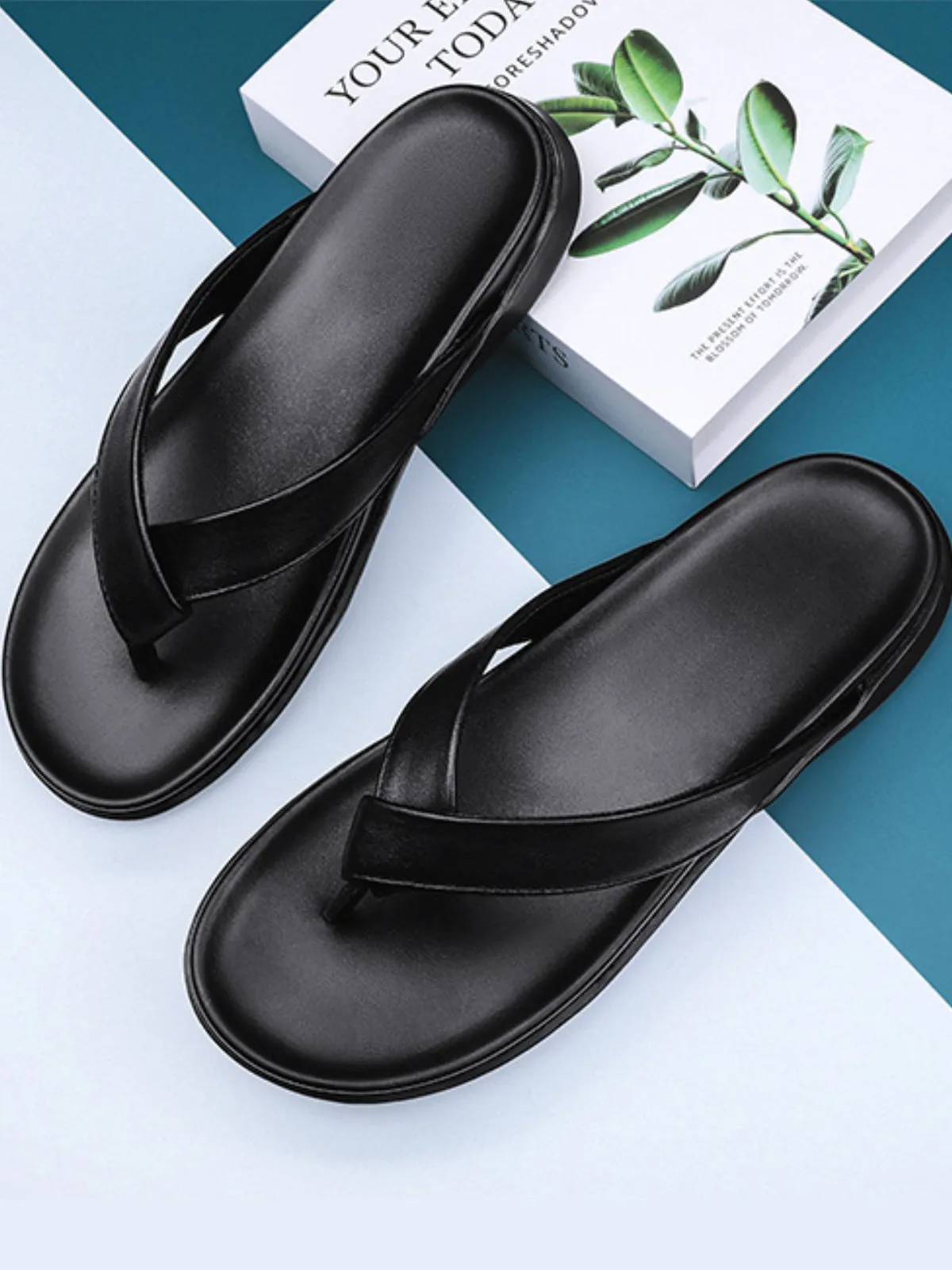 Non-Slip Beach Leather Sandals