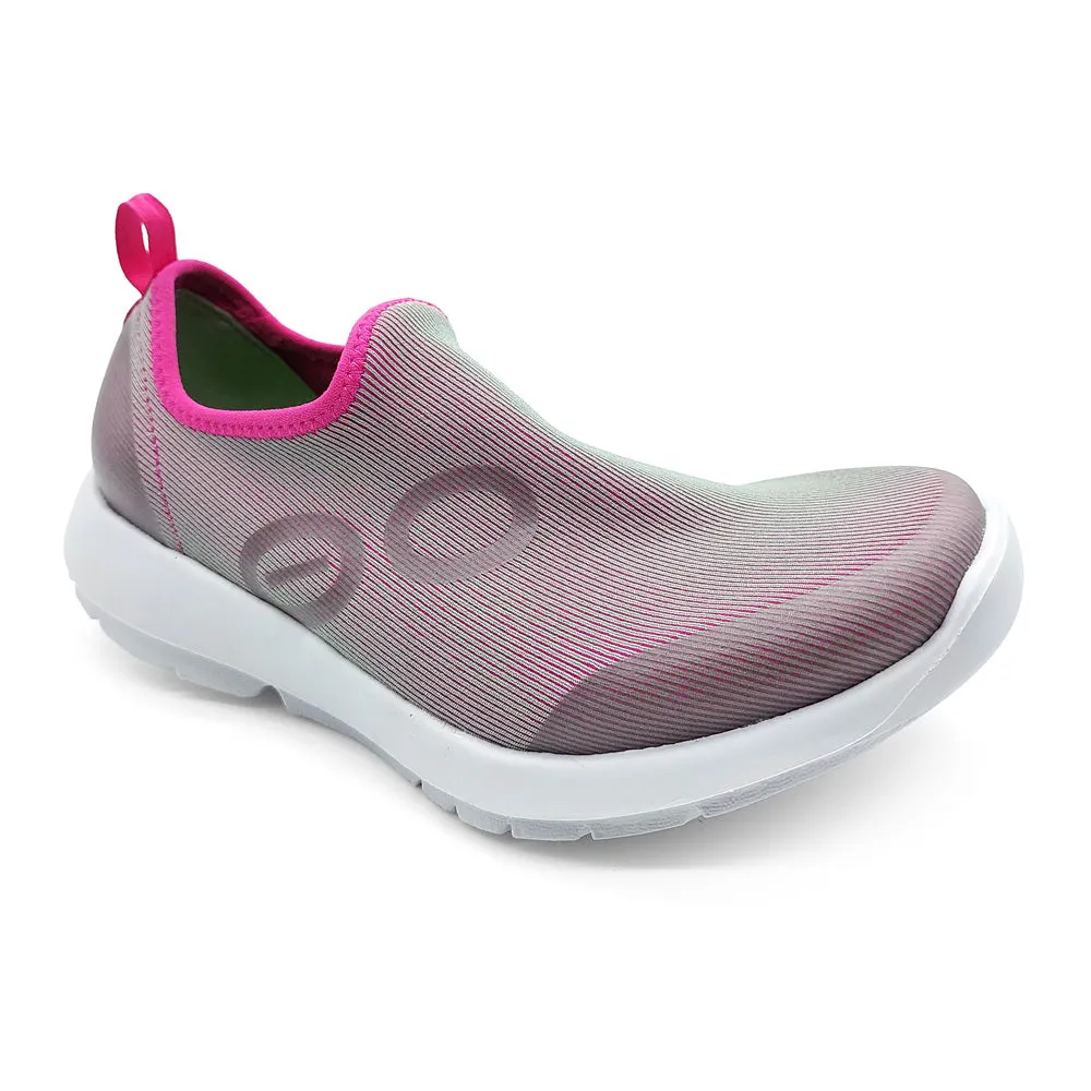 Oofos Women's Oomg Sport Women's Shoe White Fushia