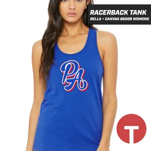 PA Playmakers - Bella   Canvas B6008 Women's Jersey Racerback Tank