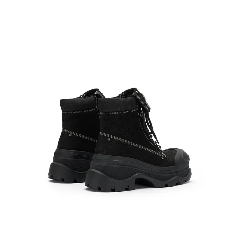 Phantom Butterfly Mechanical Sole Outdoor Casual Boots Black