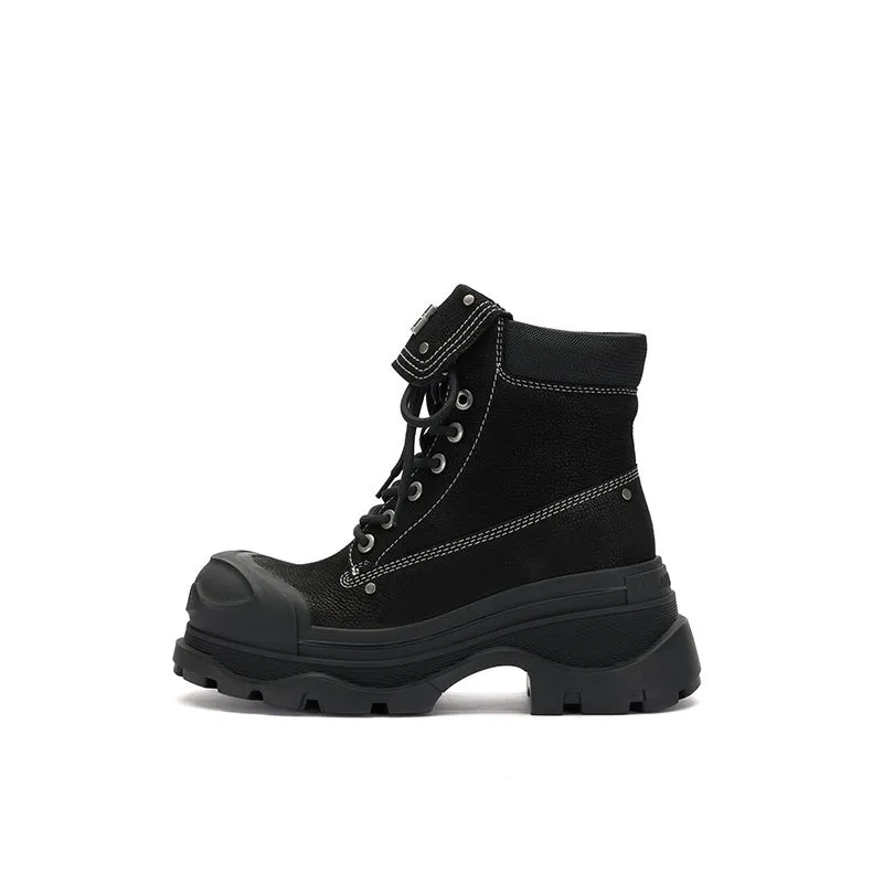 Phantom Butterfly Mechanical Sole Outdoor Casual Boots Black