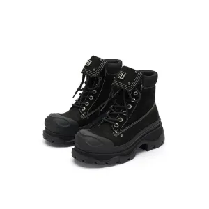 Phantom Butterfly Mechanical Sole Outdoor Casual Boots Black