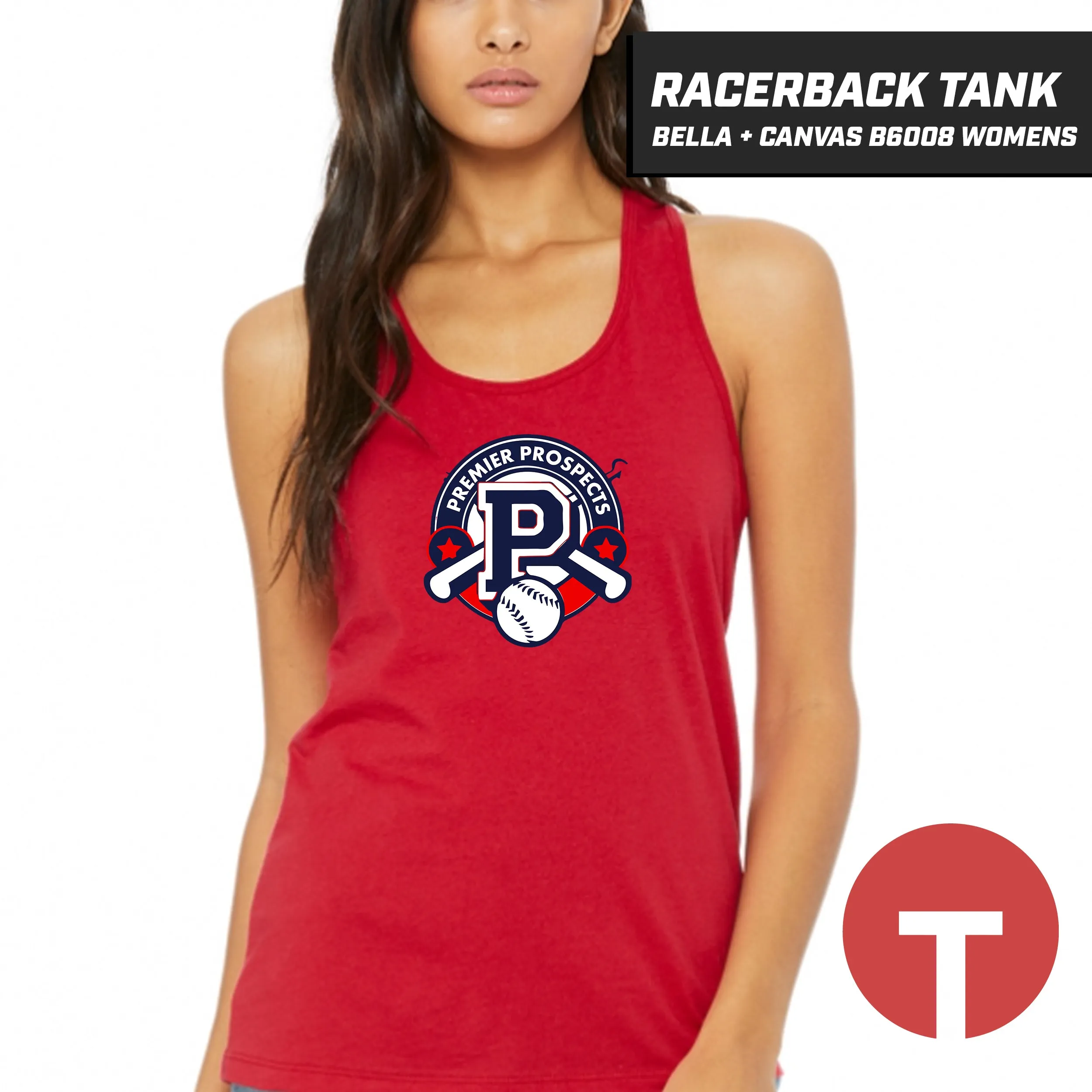 Premier Prospects - Bella   Canvas B6008 Women's Jersey Racerback Tank