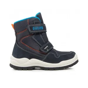 Primigi Boy's (Sizes 31-35) 2895100 Navy/Orange Hi Gore-Tex Waterproof