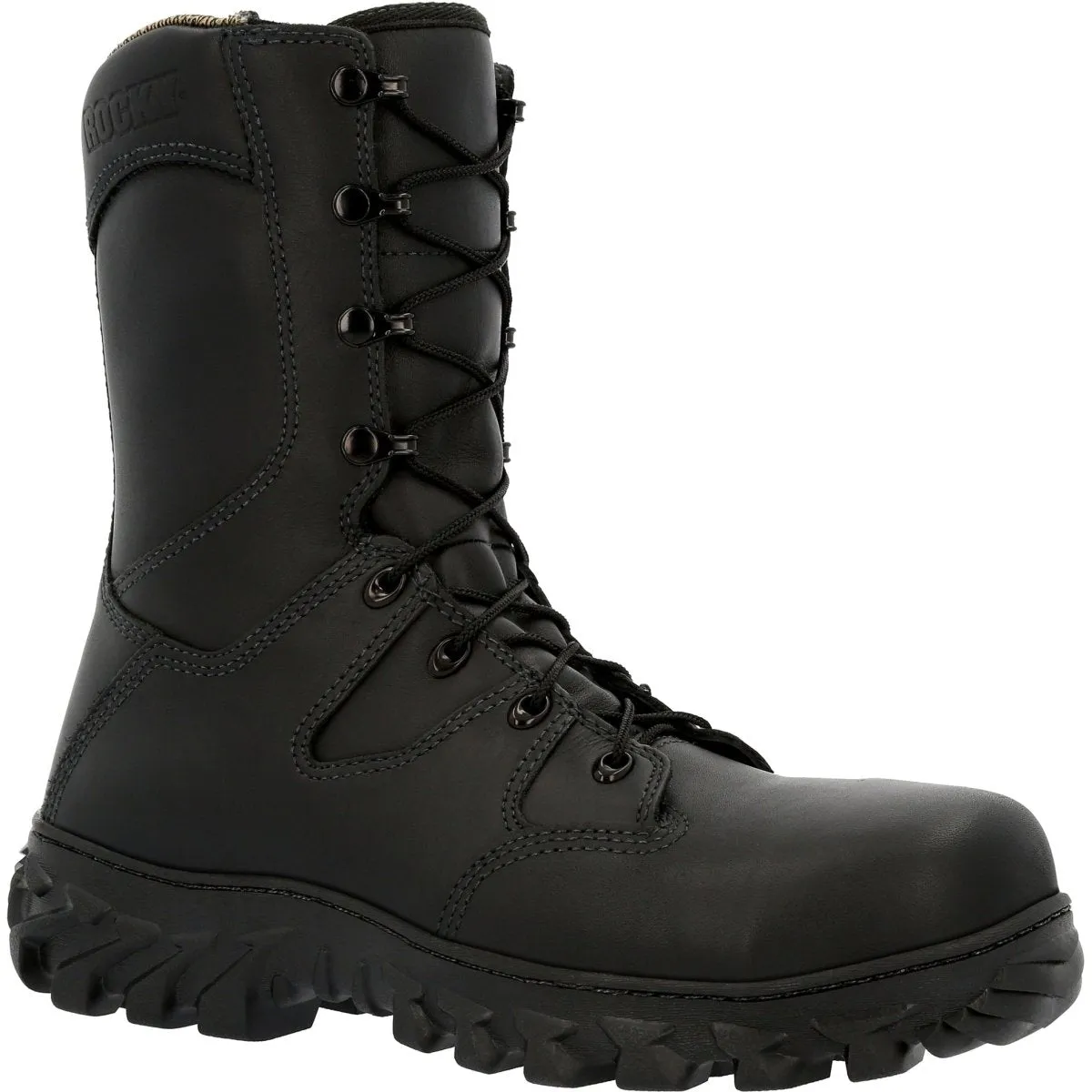 Rocky Code Red Rescue Women's NFPA Rated Composite Toe Fire Boots Rkd0091 In Black