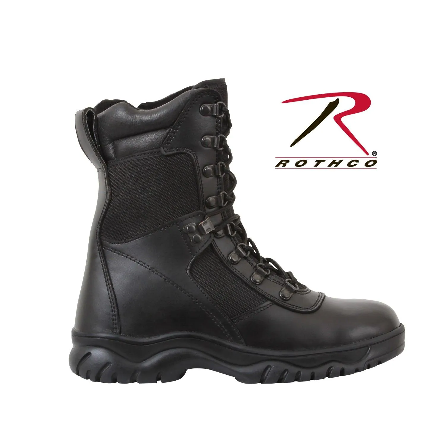 Rothco Forced Entry Tactical Boot With Side Zipper - 8 Inch