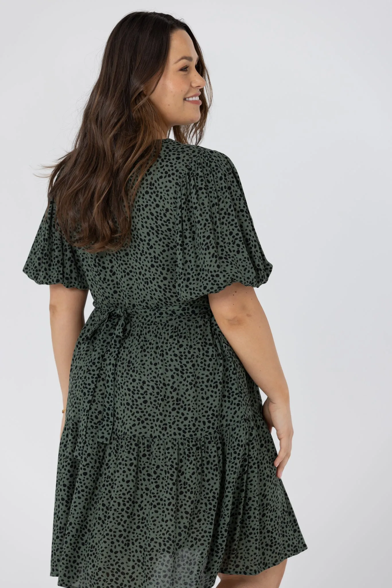 SABRINA DRESS - Olive