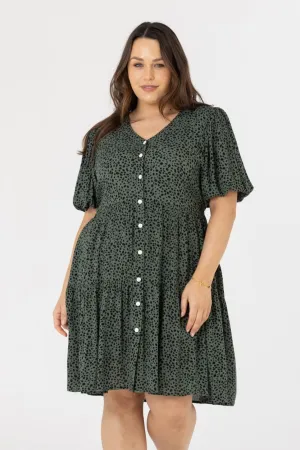 SABRINA DRESS - Olive