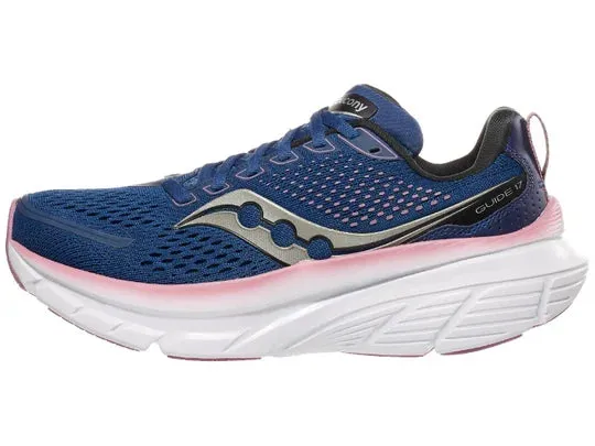 Saucony | Guide 17 | Women's | Navy/Orchid