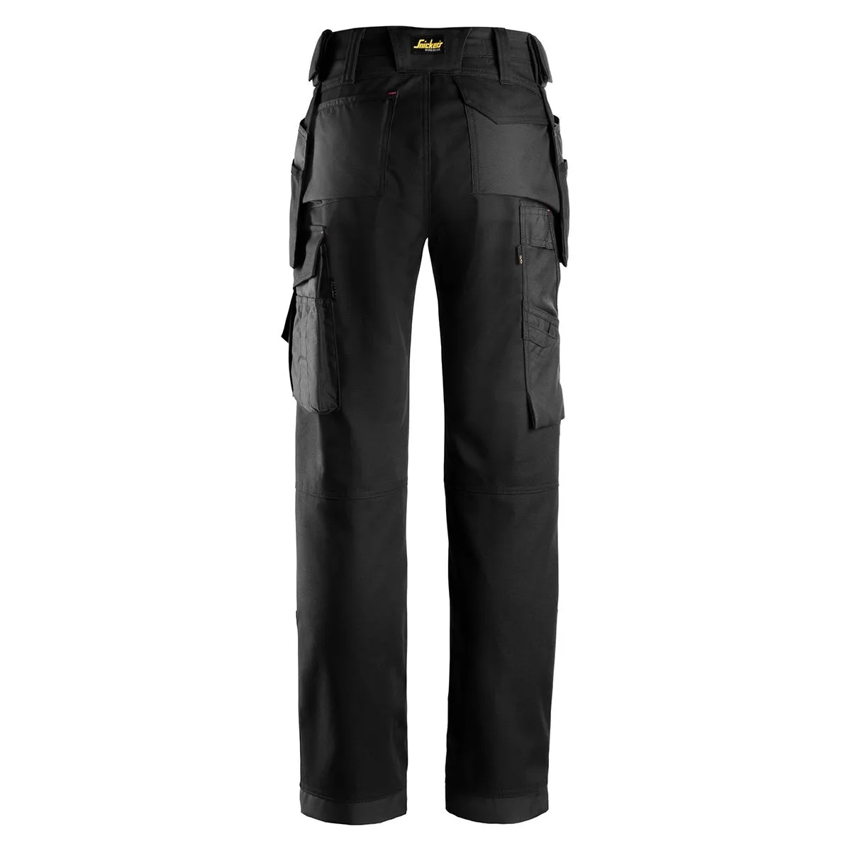 Snickers&#x20;3714&#x20;Women&#x27;s&#x20;Work&#x20;Trousers&#x20;Holsterpockets&#x20;Canvas&#x2B;&#x20;-&#x20;Black