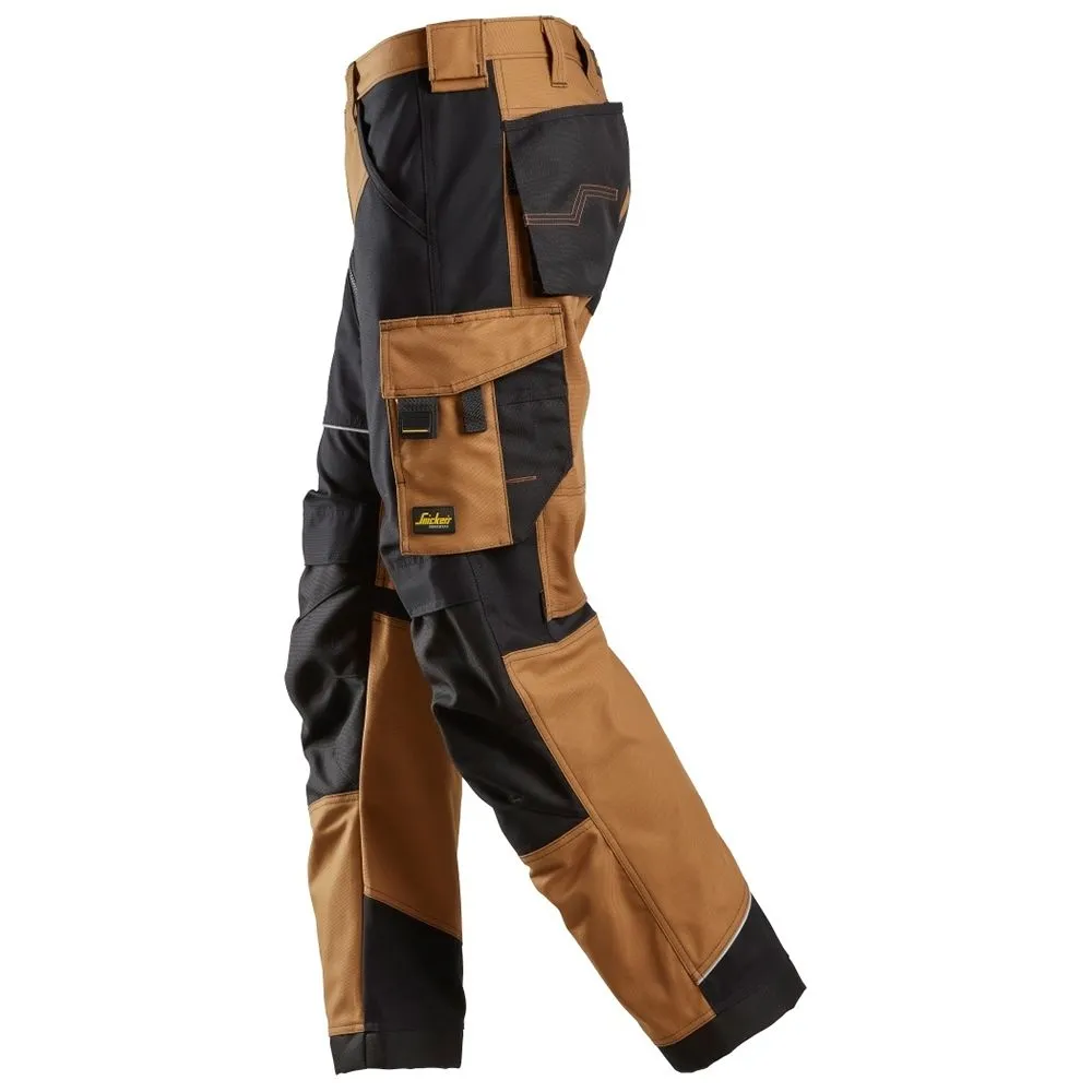 Snickers&#x20;6314&#x20;RuffWork,&#x20;Canvas&#x2B;&#x20;Werkbroek&#x20;-&#x20;Cognac&#x20;Bruin