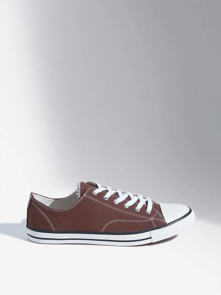 SOLEPLAY Brown Canvas Shoes