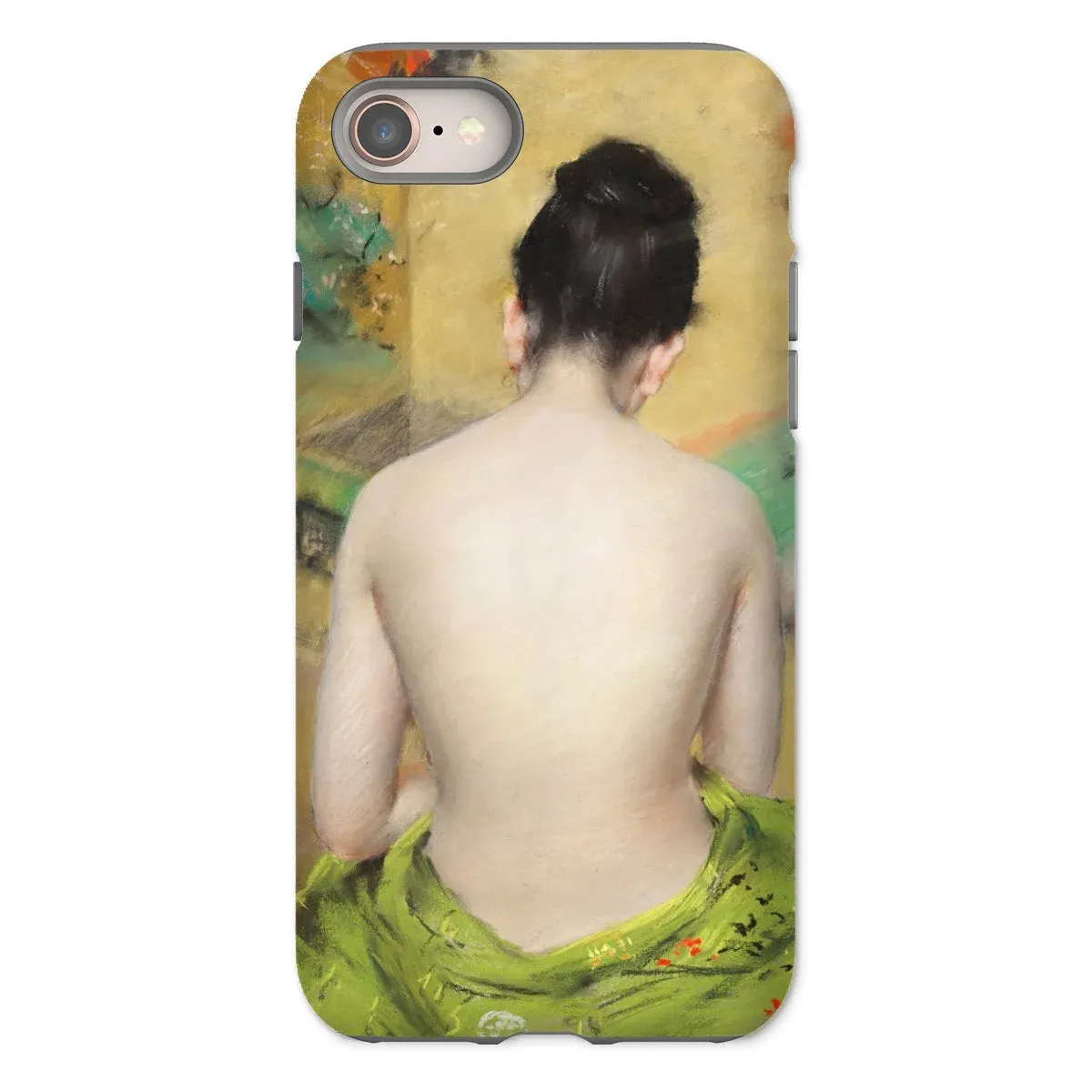 Study of Flesh and Gold - William Merritt Chase iPhone Case