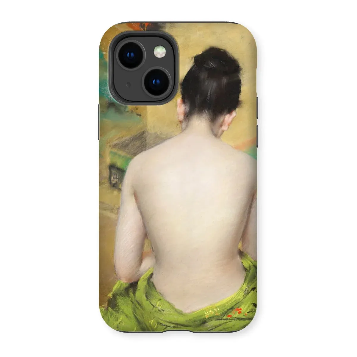 Study of Flesh and Gold - William Merritt Chase iPhone Case